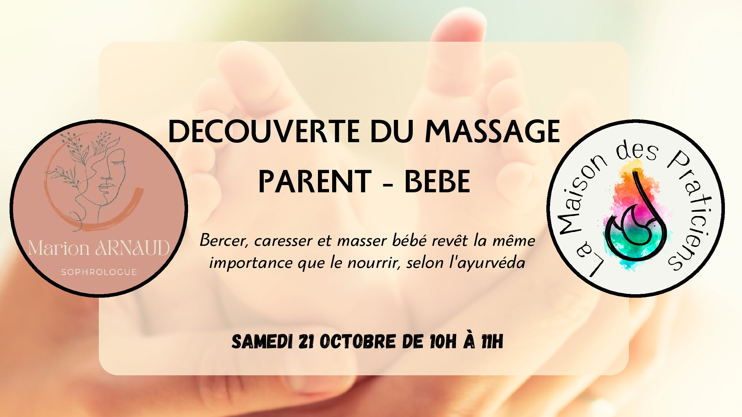La Maison Des Praticiens Centre De Bien Etre Ambares Et Lagrave Massage Bebe