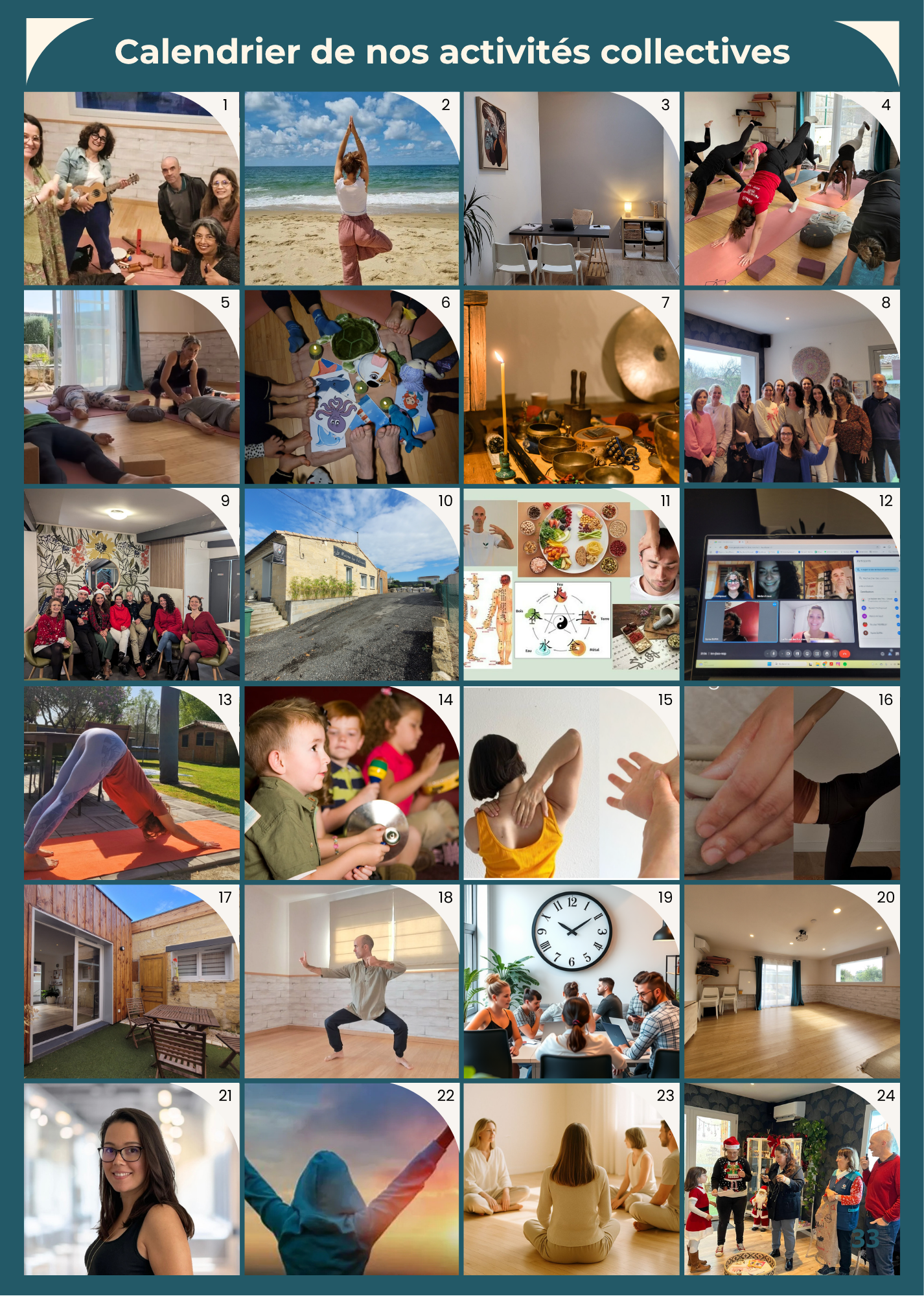 La Maison Des Praticiens Centre De Bien Etre Ambares Et Lagrave Catalogue Des Ateliers 2025 2026